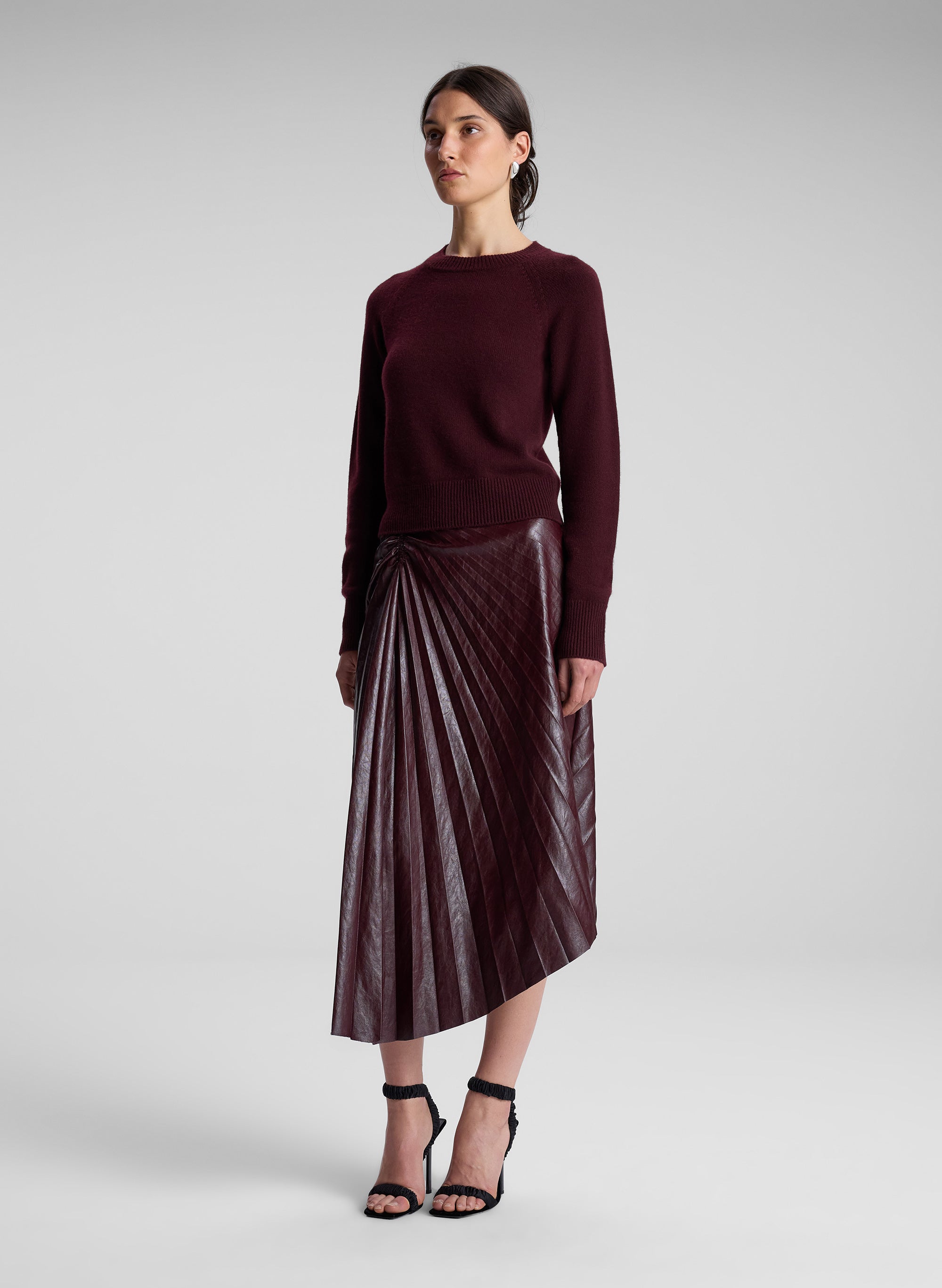 Ashtyn Cashmere Crew Neck Sweater