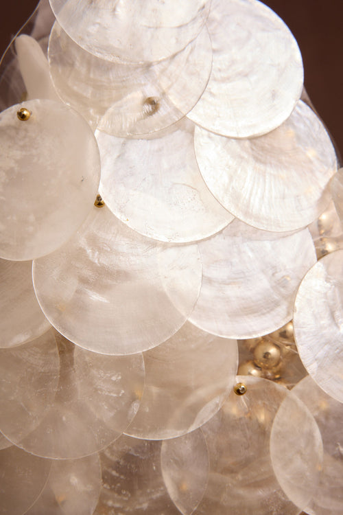 Adara Ivory Shell Payette Bag