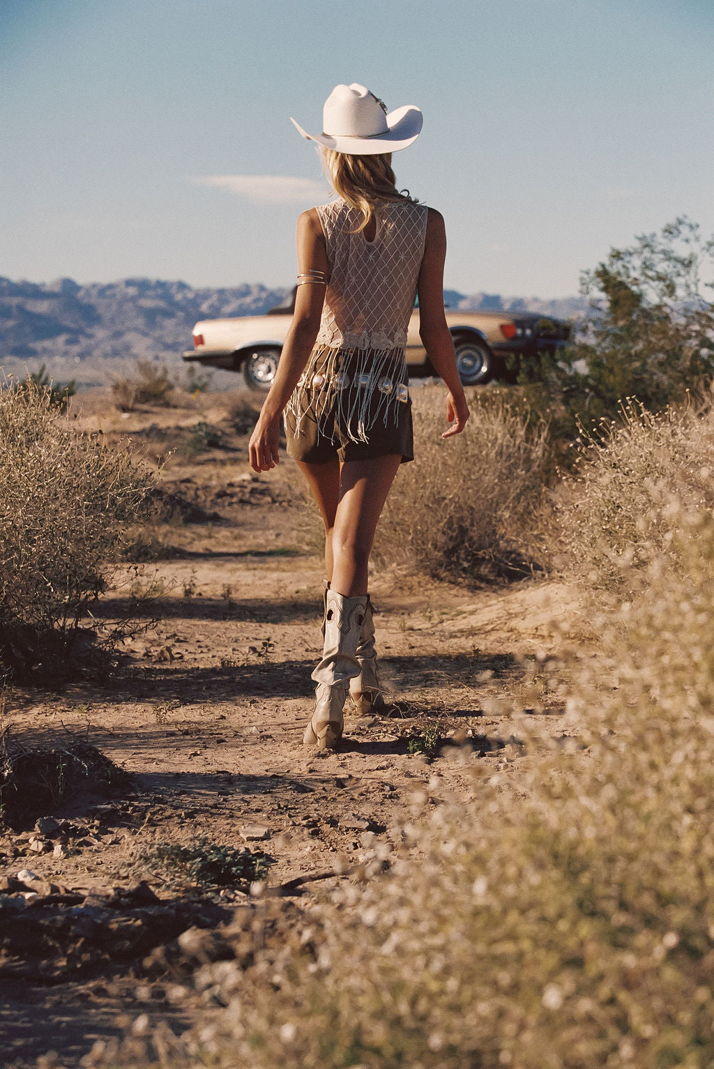Wild Moon Cream Beaded Top